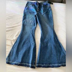 High Rise Flare Jeans